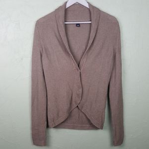 BANANA REPUBLIC Tan Knit Cardigan